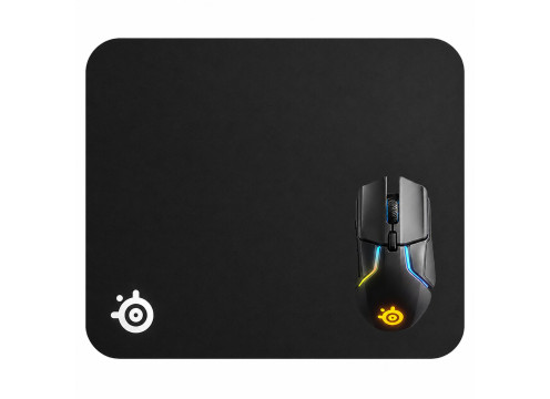  STEELSERIES QCK HARD PAD MOUSE PAD BLACK 