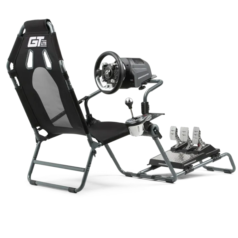 עמדת סימולציה מתקפלת GTLite Carbon Grey Edition מבית Next Level Racing