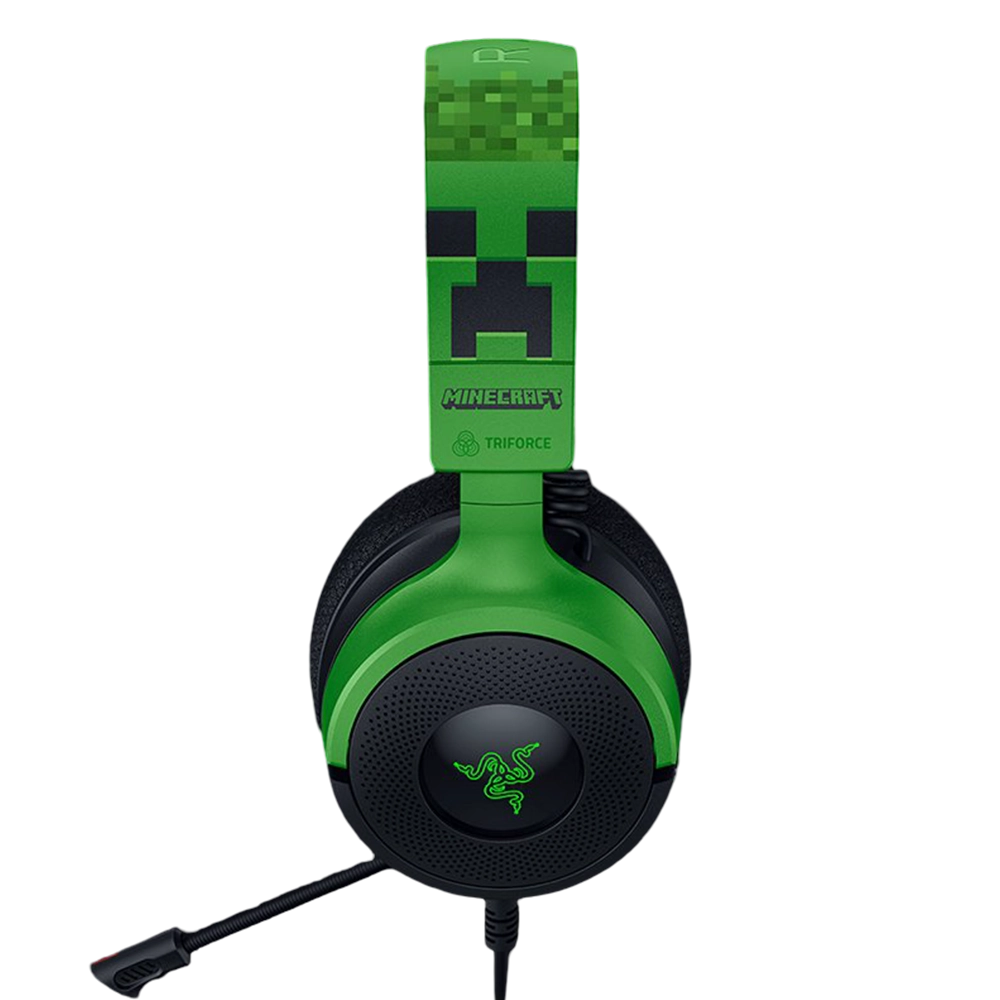 Razer Kraken V4 X Minecraft Edition – אוזניות גיימינג חוטיות