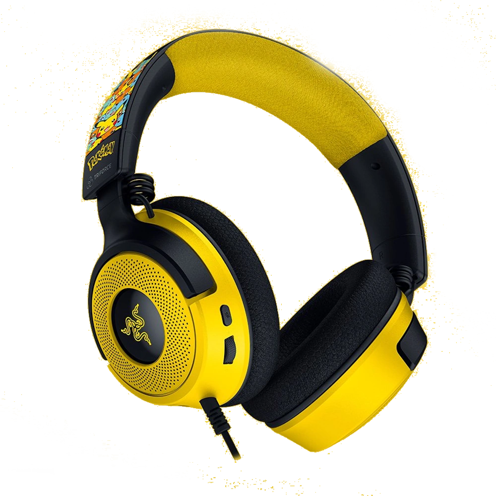 אוזניות גיימינג RAZER KRAKEN V4 X Pokémon Edition