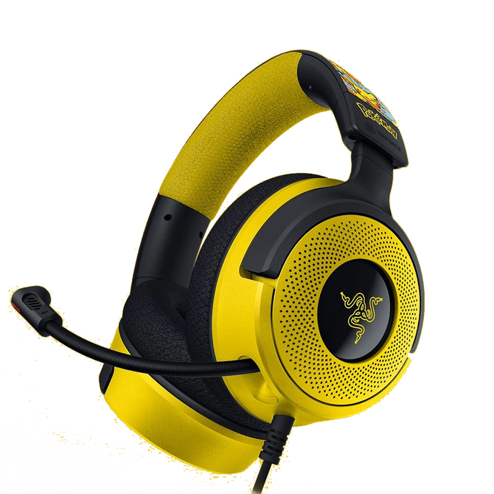 אוזניות גיימינג RAZER KRAKEN V4 X Pokémon Edition