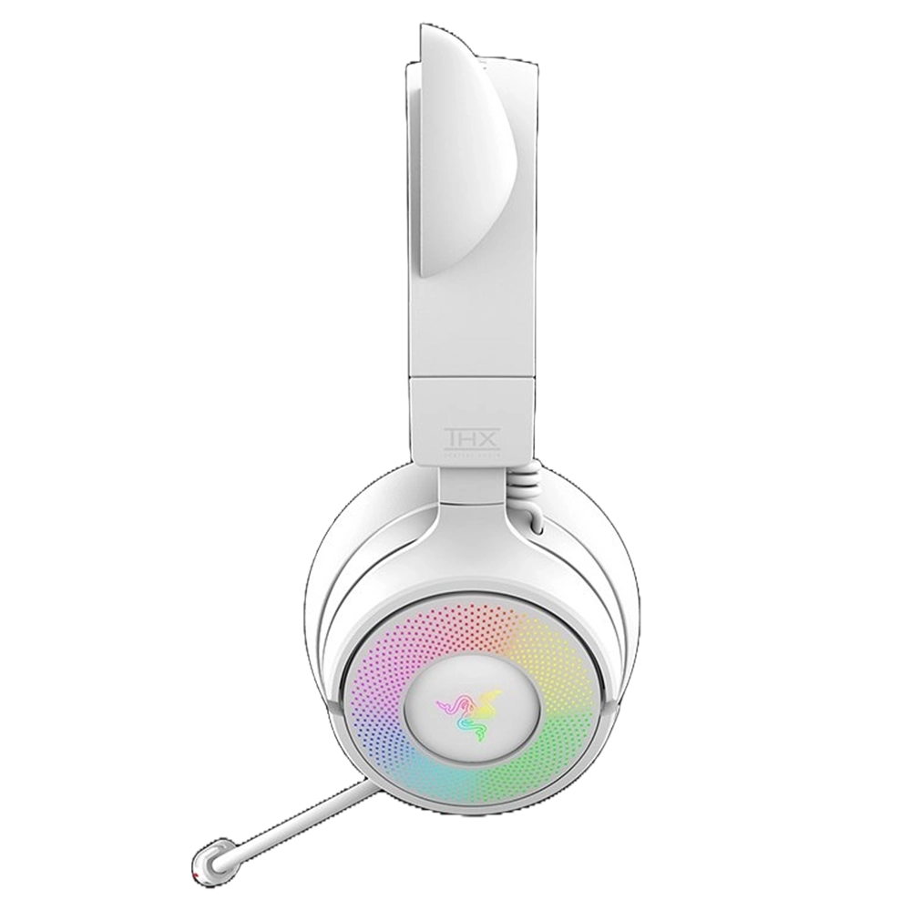 RAZER KRAKEN KITTY V3 – אוזניות גיימינג אלחוטיות לבן