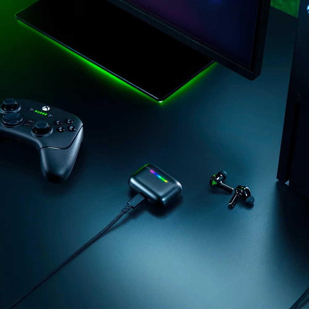 אוזניות גיימינג אלחוטיות דגם Hammerhead V3 X HyperSpeed for Xbox מבית Razer