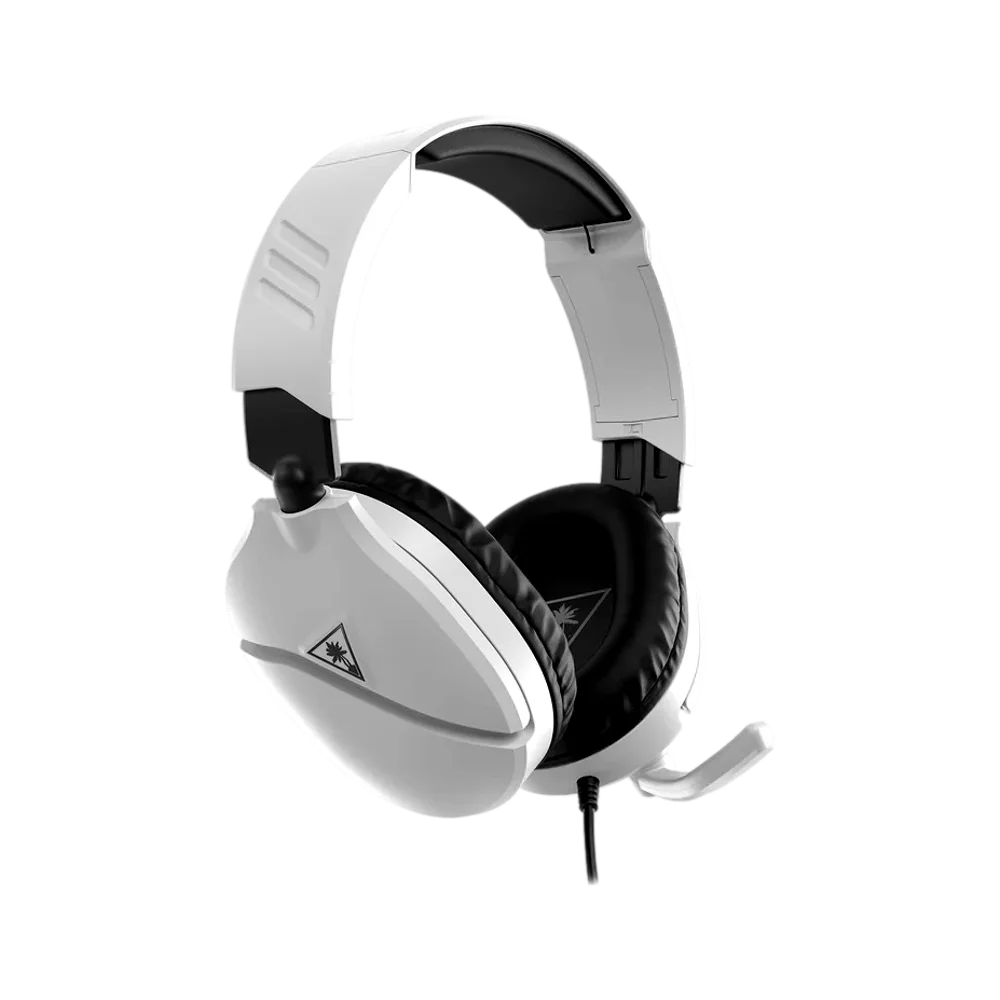 אוזניות גיימינג חוטיות דגם Recon 70 Headset בצבע לבן מבית Turtle Beach