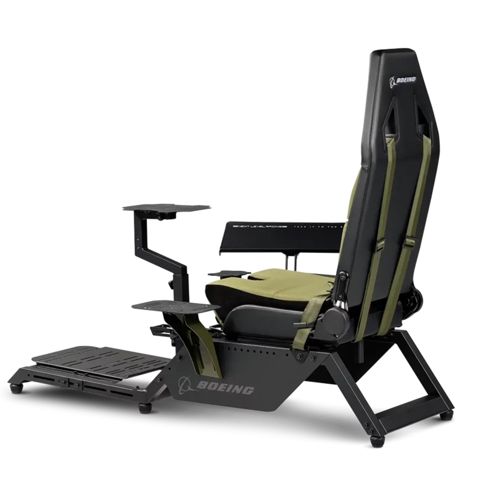 Next Level Racing® Flight Simulator Boeing Military Edition – מושב סימולטור טיסה צבאי