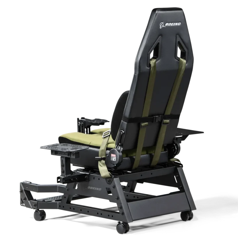Next Level Racing® Flight Seat Pro Boeing Military Edition – מושב טיסה מקצועי צבאי