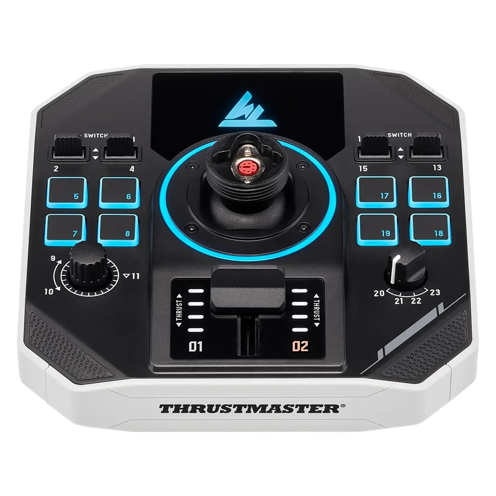 זוג בקרי טיסה Thrustmaster Sol-R 2 HOSAS Space Sim Duo – שחור RGB