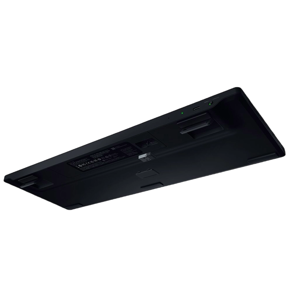 RAZER BLACKWIDOW V4 LOW-PROFILE TENKEYLESS HYPERSPEED – מקלדת מכנית אלחוטית