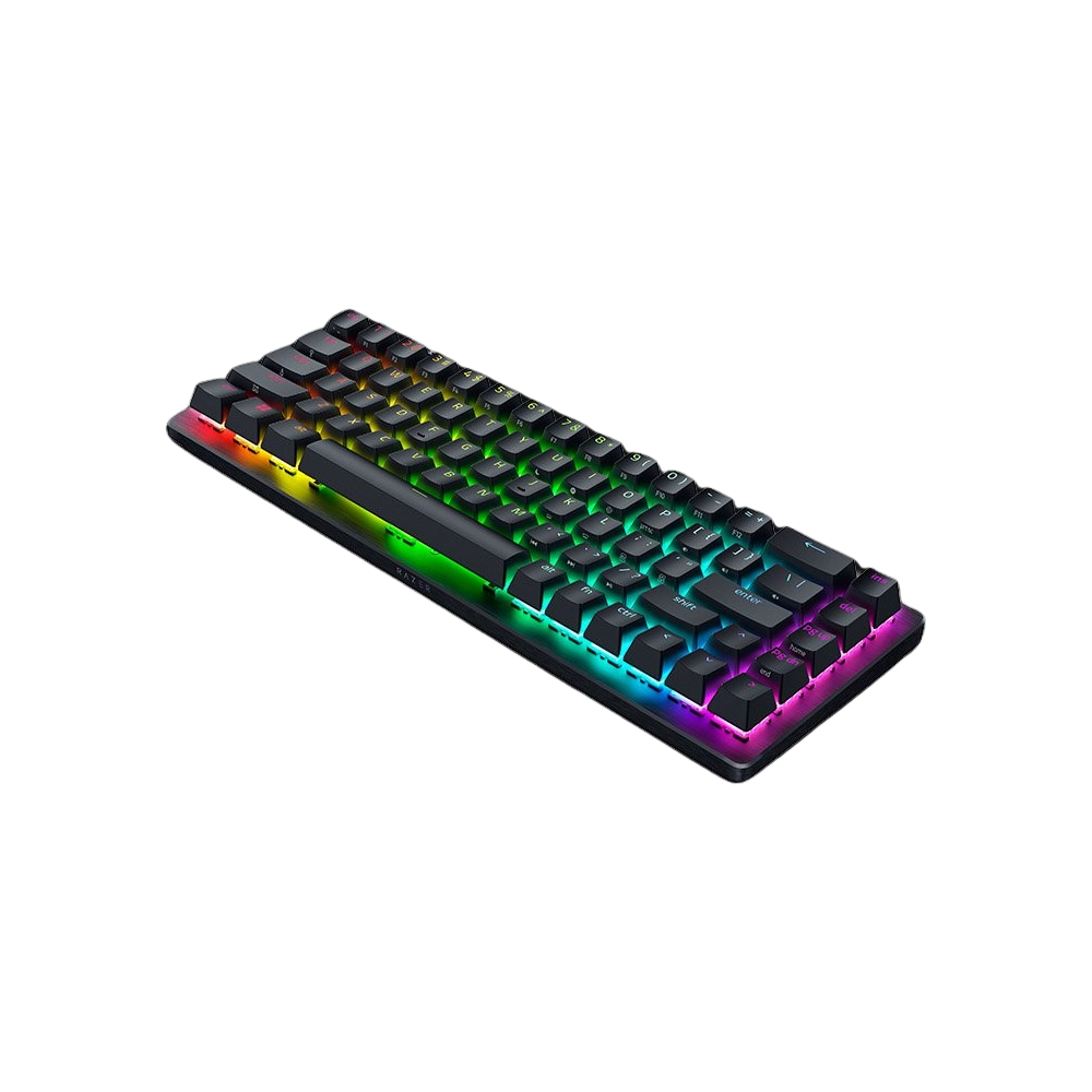 מקלדת גיימינג מכנית דגם Huntsman V3 HE Magnetic Mini 65% 8KHz מבית Razer