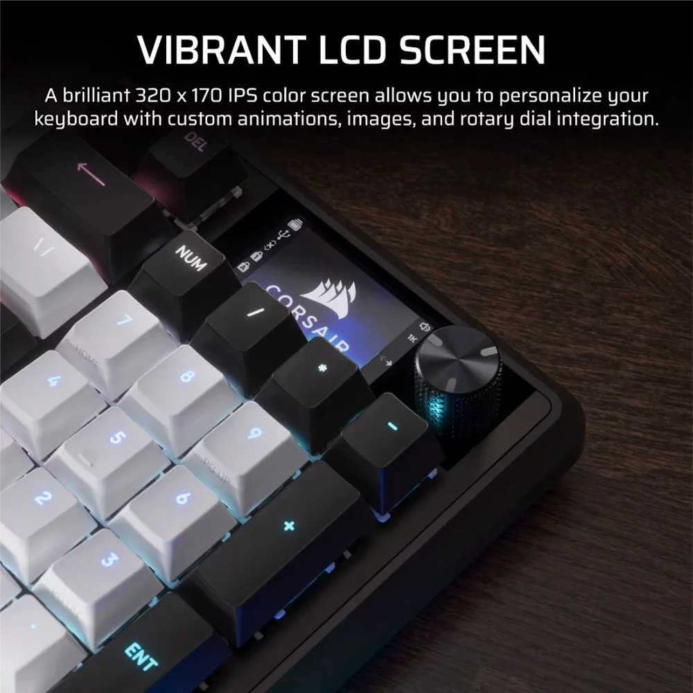 מקלדת גיימינג מכנית דגם Vanguard 96 (MLX Plasma) מבית Corsair