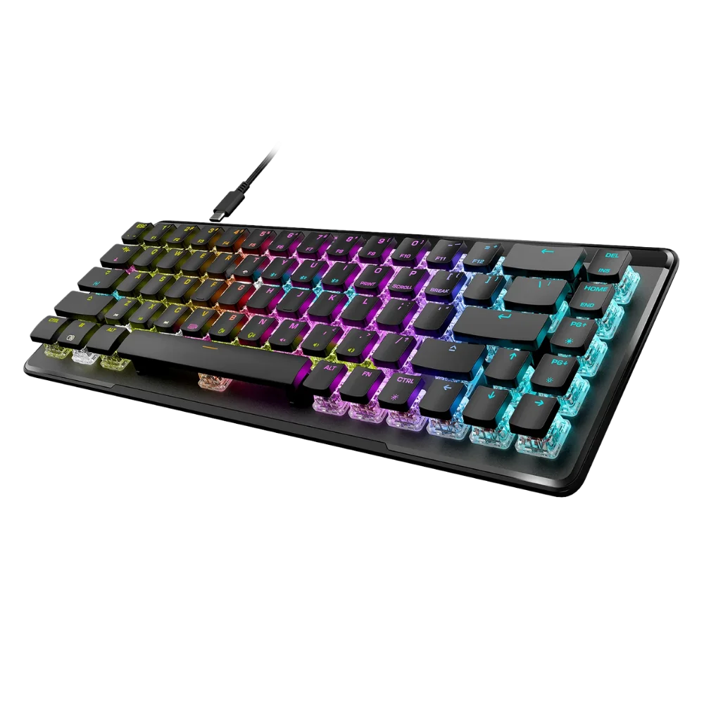 מקלדת גיימינג אלחוטית דגם Vulcan II Mini Air מבית Turtle Beach