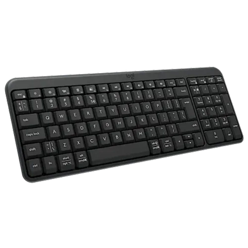 מקלדת אלחוטית Logitech K250 Bluetooth בצבע Graphite