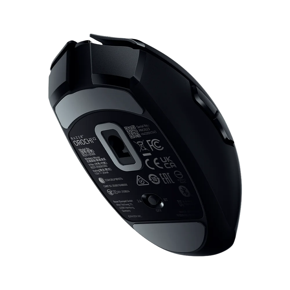 עכבר גיימינג אלחוטי דגם Orochi V2 בצבע שחור מבית Razer