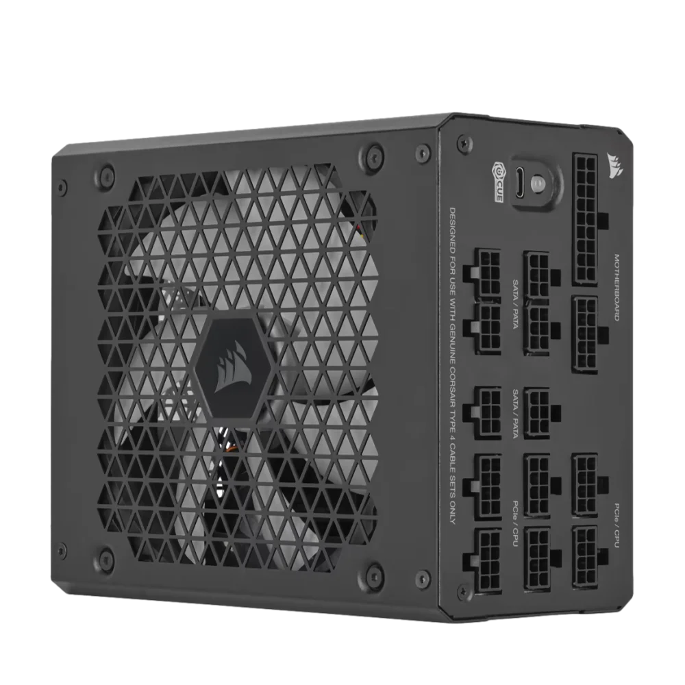 ספק כוח מודולרי 1000 וואט HX1000i Fully Modular Ultra-Low Noise Platinum