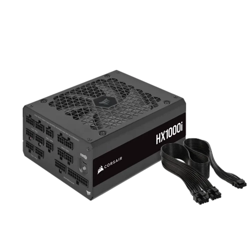 ספק כוח מודולרי 1000 וואט HX1000i Fully Modular Ultra-Low Noise Platinum