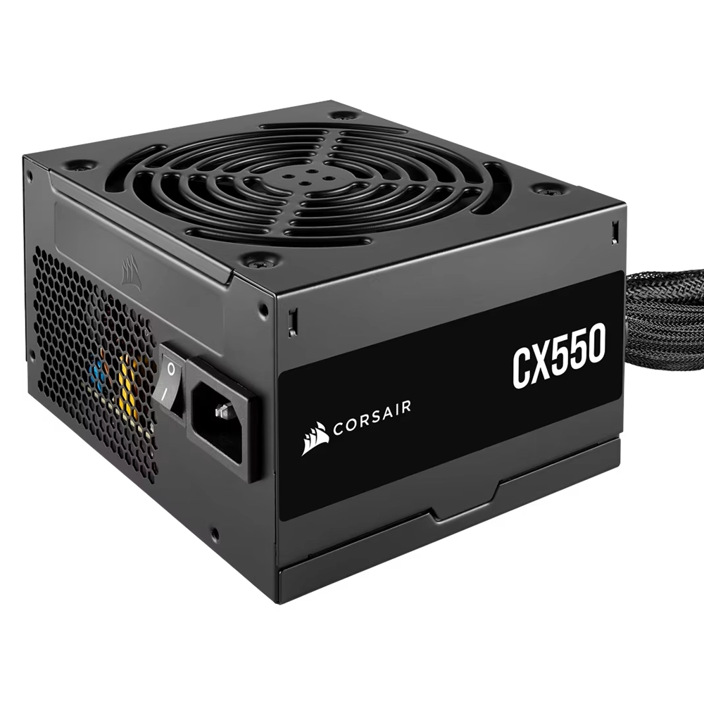 ספק כוח CORSAIR CX550 80 PLUS Bronze – 550W