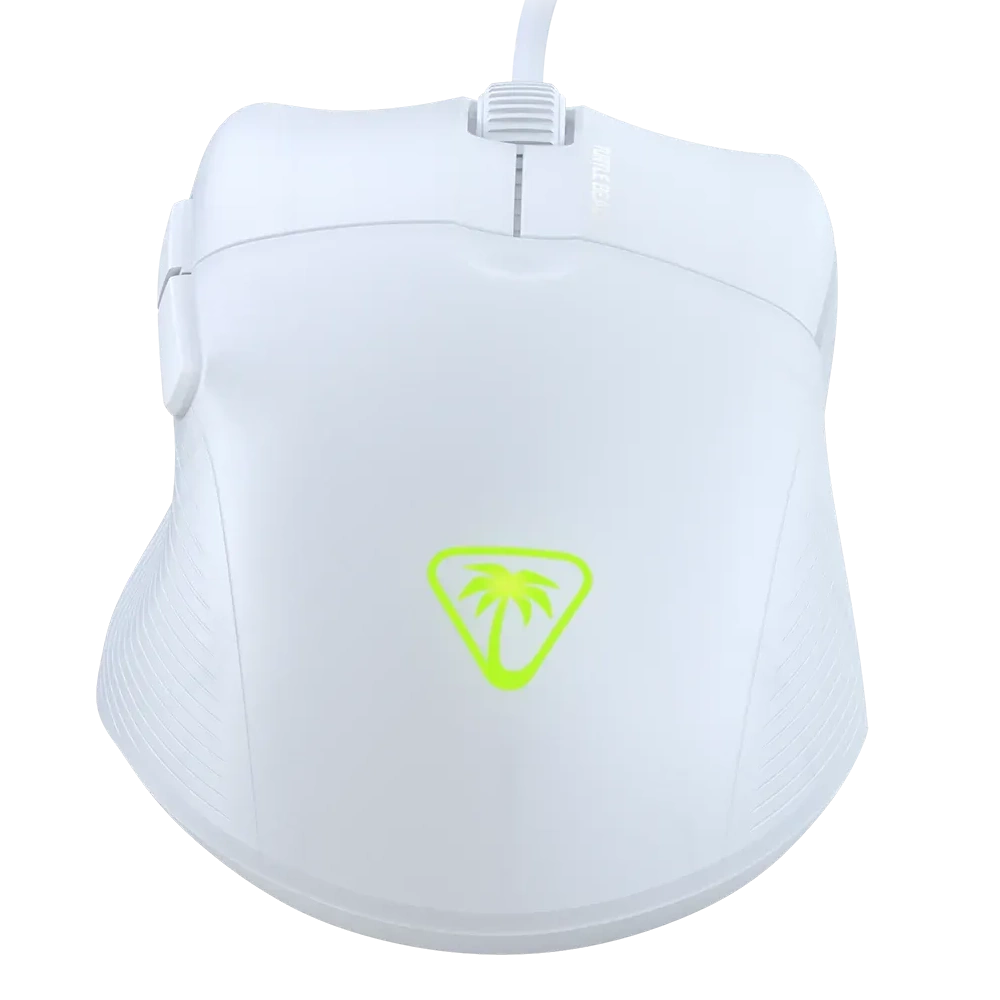 עכבר גיימינג חוטי Turtle Beach Pure SEL לבן – סופר־קל, מדויק ומואר