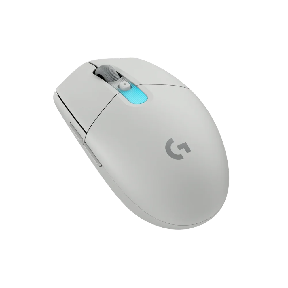 עכבר גיימינג אלחוטי G305 X SUPERLIGHT LIGHTSPEED בצבע לבן מבית Logitech