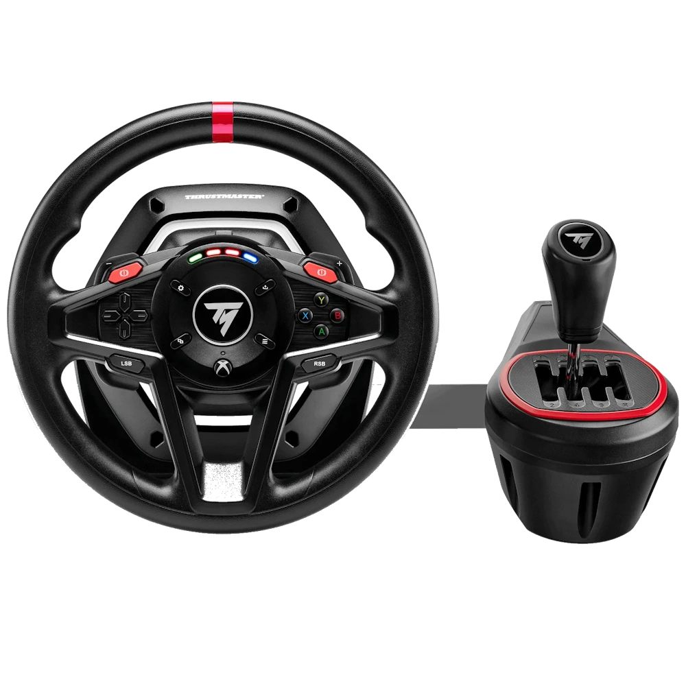 סט הגה + הילוכים T128 Shifter Pack מבית Thrustmaster
