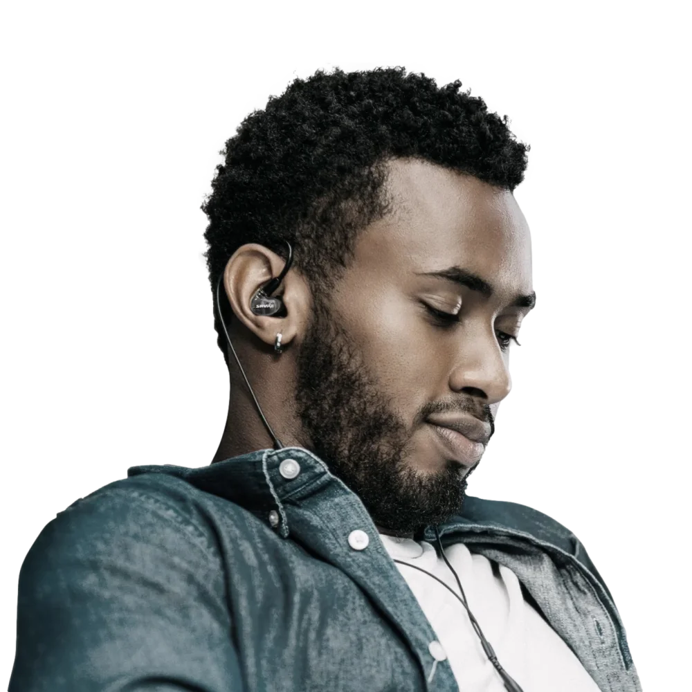 אוזניות IN-EAR מקצועיות דגם AONIC 4 מבית Shure
