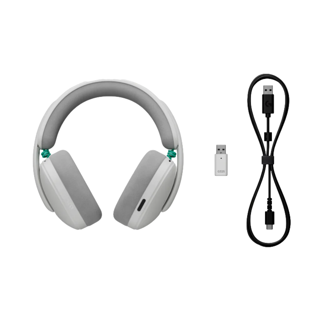 אוזניות אלחוטיות דגם G325 בצבע לבן מבית LOGITECH