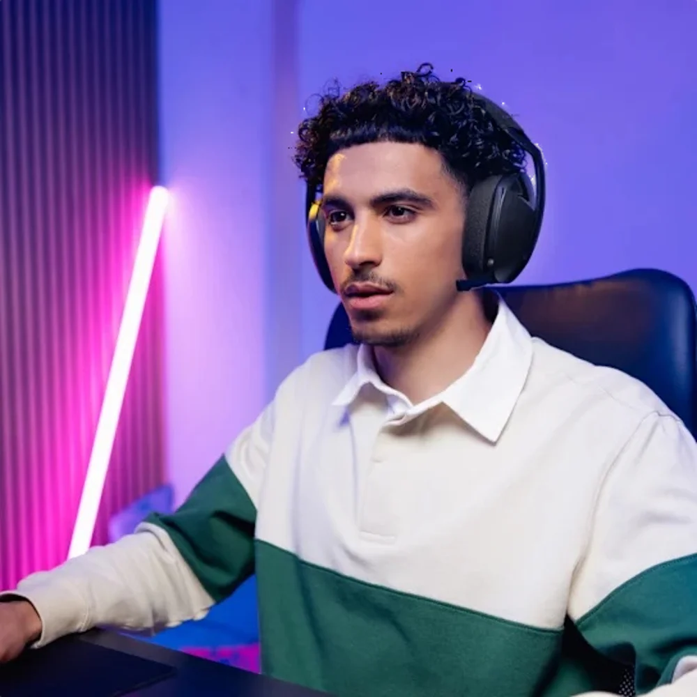 אוזניות אלחוטיות דגם G321 בצבע שחור מבית LOGITECH