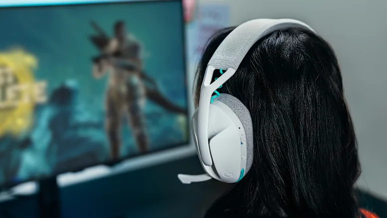 אוזניות אלחוטיות דגם G321 בצבע לבן מבית LOGITECH