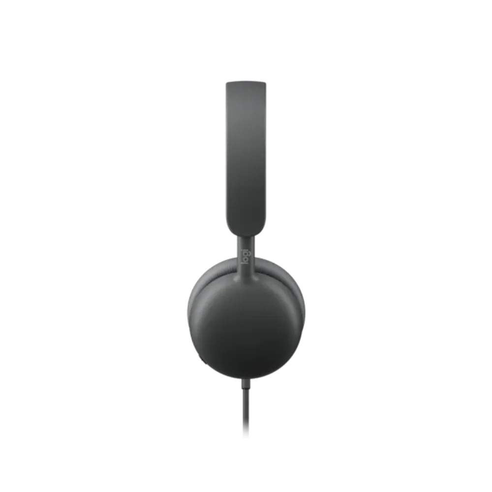 אוזניות חוטיות דגם Zone Wired 2 בצבע אפור מבית Logitech