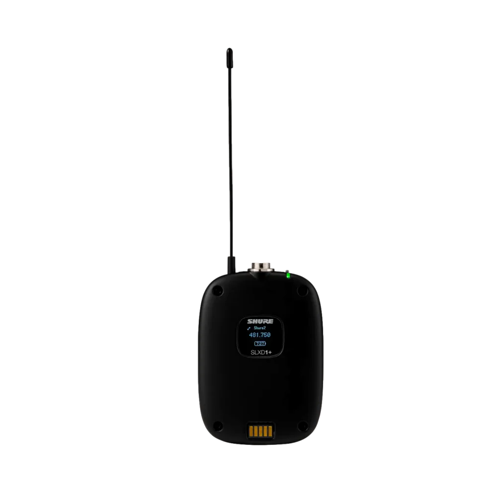 מערכת מיקרופון מדונה אלחוטית דגם SLXD14+/SM35 מבית Shure