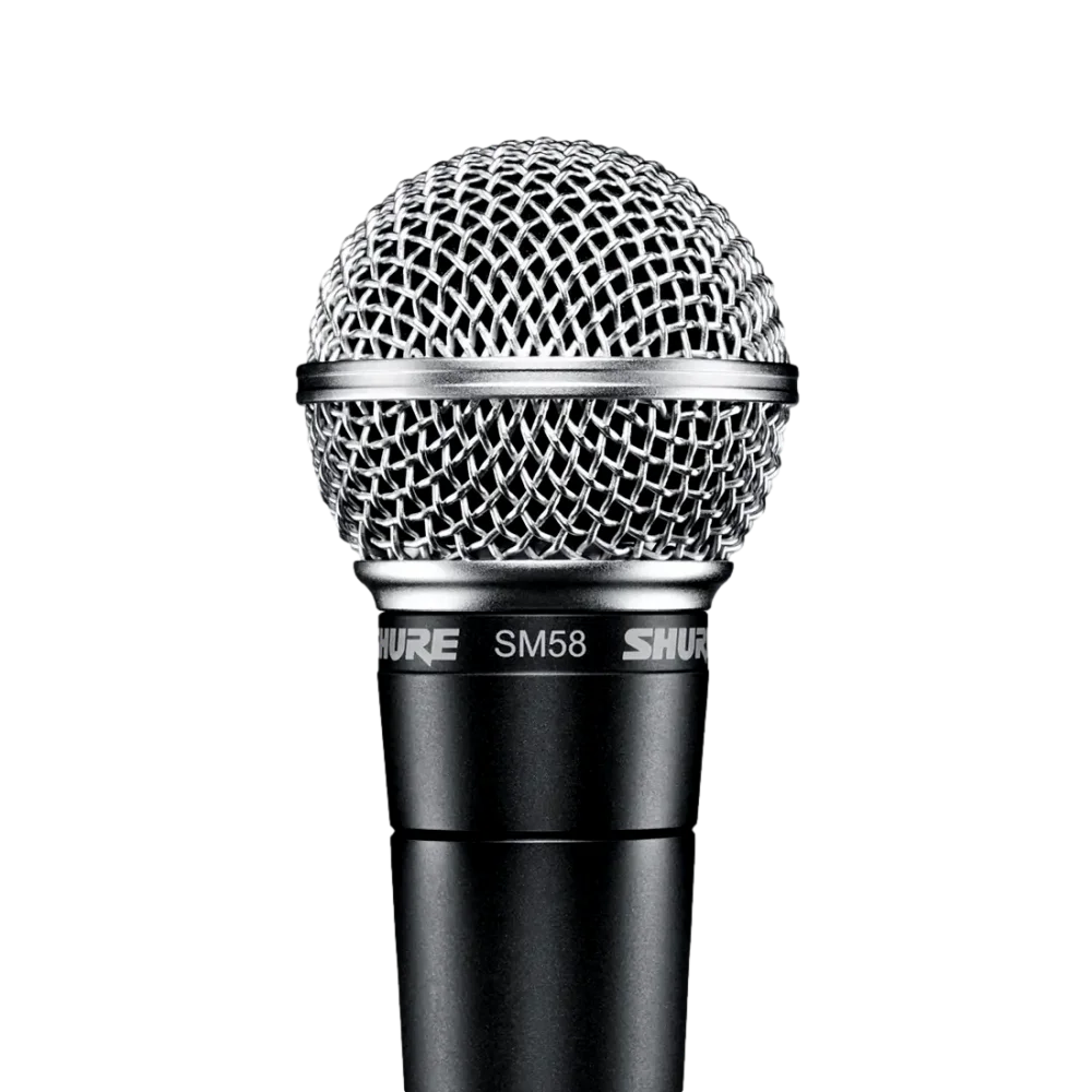 מיקרופון דגם Sm58 מבית Shure