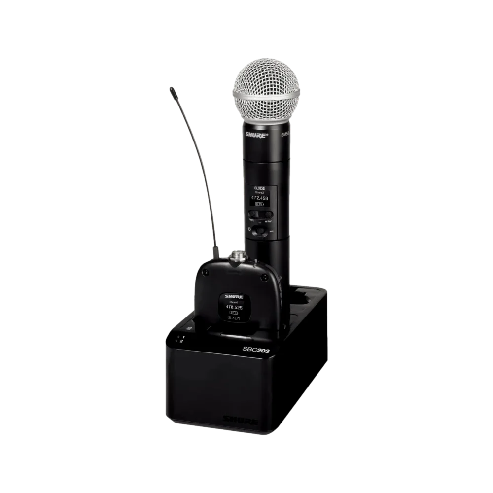תחנת טעינה SBC203 מבית Shure