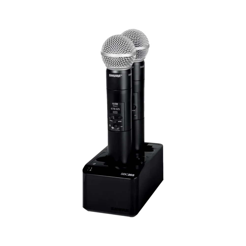 תחנת טעינה SBC203 מבית Shure