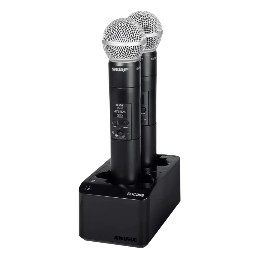 תחנת טעינה דגם SBC203 מבית Shure