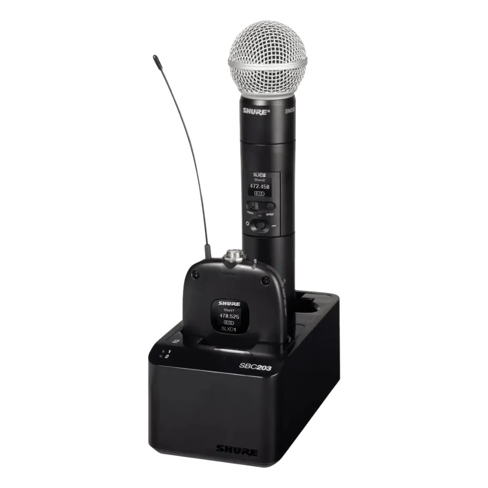 תחנת טעינה דגם SBC203 מבית Shure