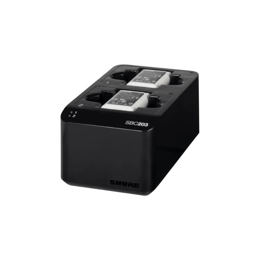 תחנת טעינה דגם SBC203 מבית Shure
