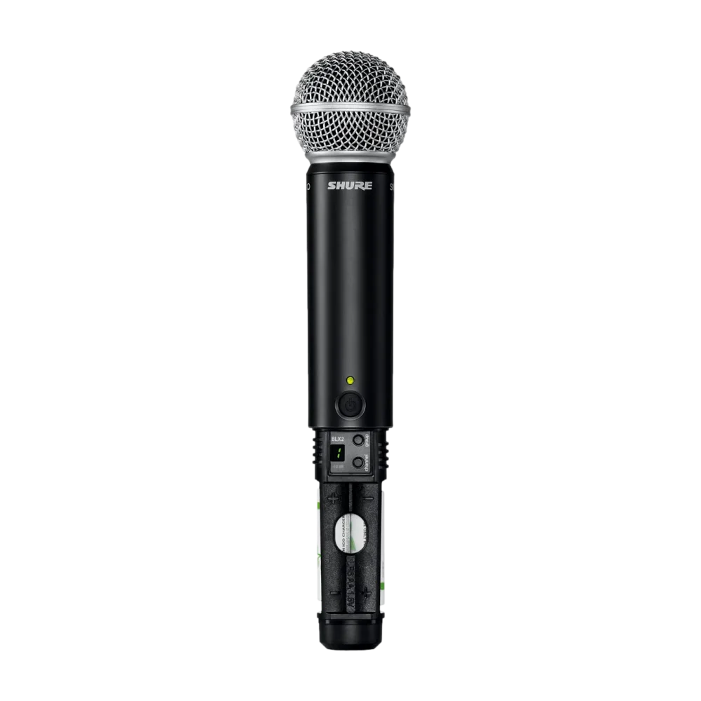 מערכת סאונד אלחוטית דגם Blx24r/Sm58 מבית Shure