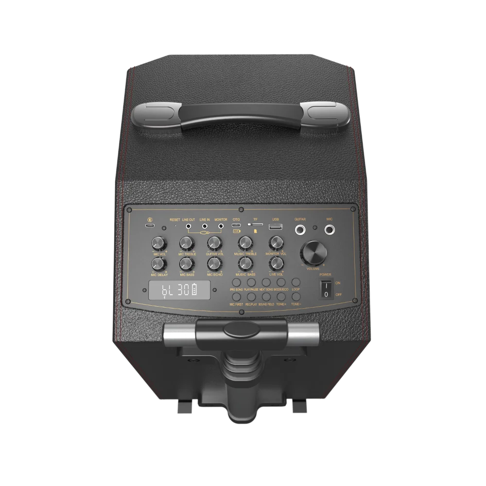 בידורית + 2 מיקרופונים דגם K21SE 120W מבית W-KING