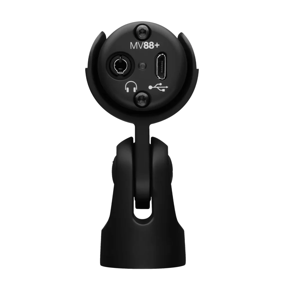 MV88+ Stereo USB מיקרופון סטריאו דינמי מבית SHURE