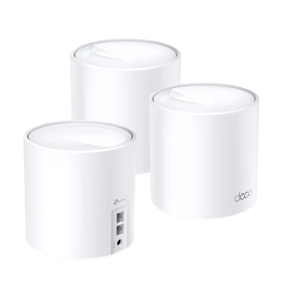 (3 באריזה) Deco X60 AX5400 Mesh Wi-Fi 6 מבית TP-LINK