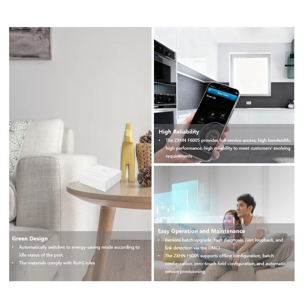 ZXHN F6005 GPON ONT מבית ZTE
