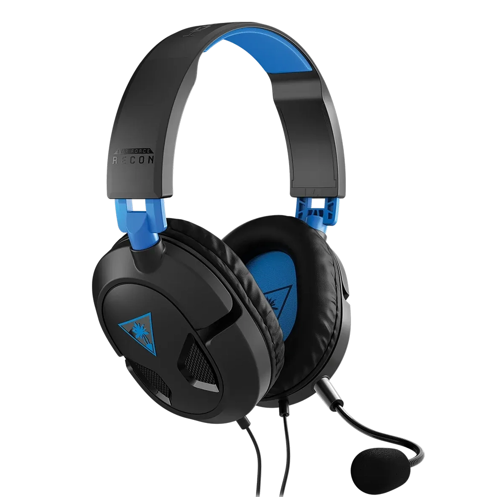 Recon 50 Headset – אוזניות גיימינג קלות ונוחות Turtle Beach - שחור כחול