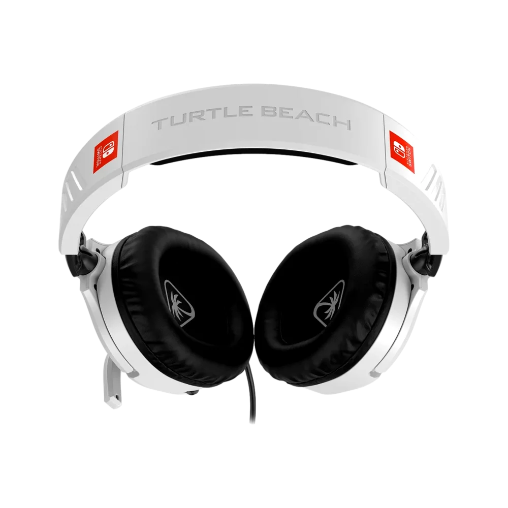 אוזניות גיימינג חוטיות דגם Recon 70 Headset ל-Nintendo Switch™ 2 בצבע לבן מבית Turtle Beach