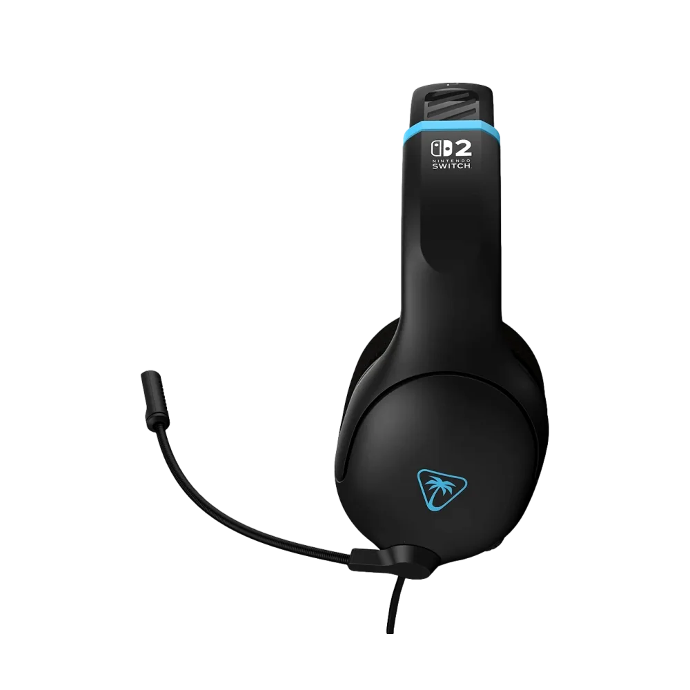 אוזניות גיימינג חוטיות דגם Airlite™ Fit ל-Nintendo Switch™ 2 בצבע שחור פחם מבית Turtle Beach