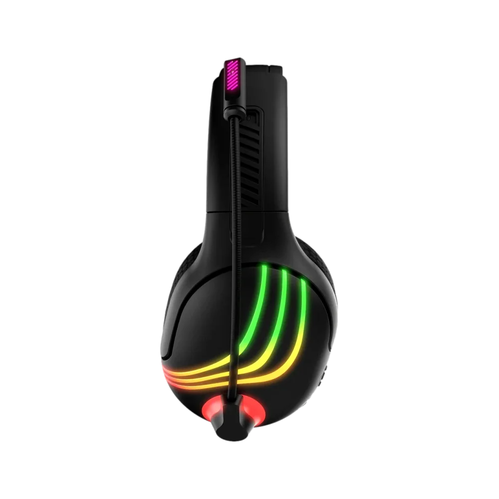 אוזניות אלחוטיות דגם PDP Afterglow Wave RGB בצבע שחור מבית Turtle Beach