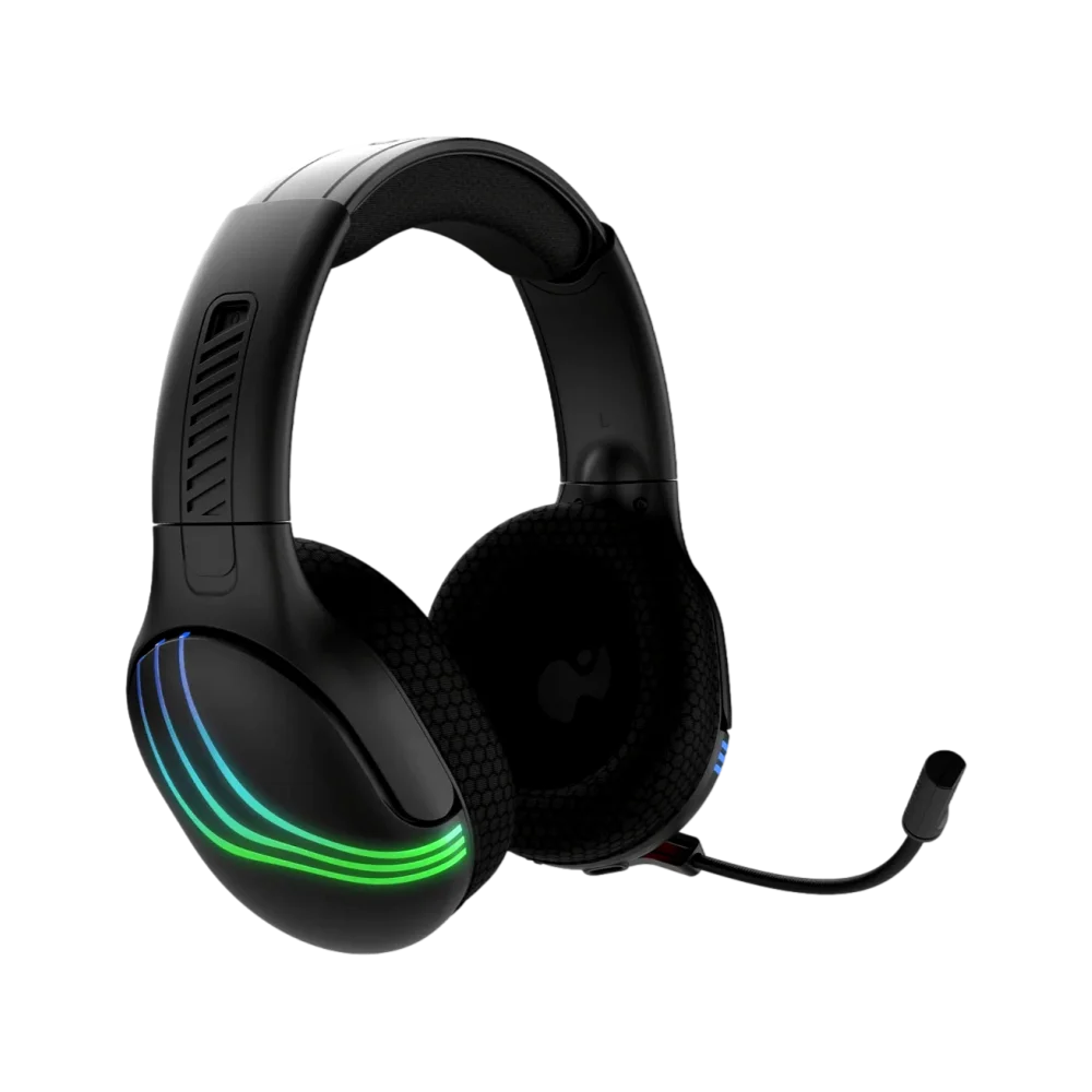 אוזניות אלחוטיות דגם PDP Afterglow Wave RGB בצבע שחור מבית Turtle Beach