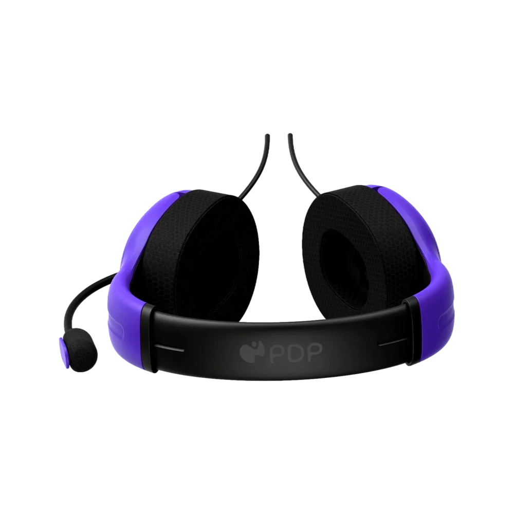 אוזניות חוטיות דגם PDP Airlite ל-PS5 בצבע סגול מבית Turtle Beach