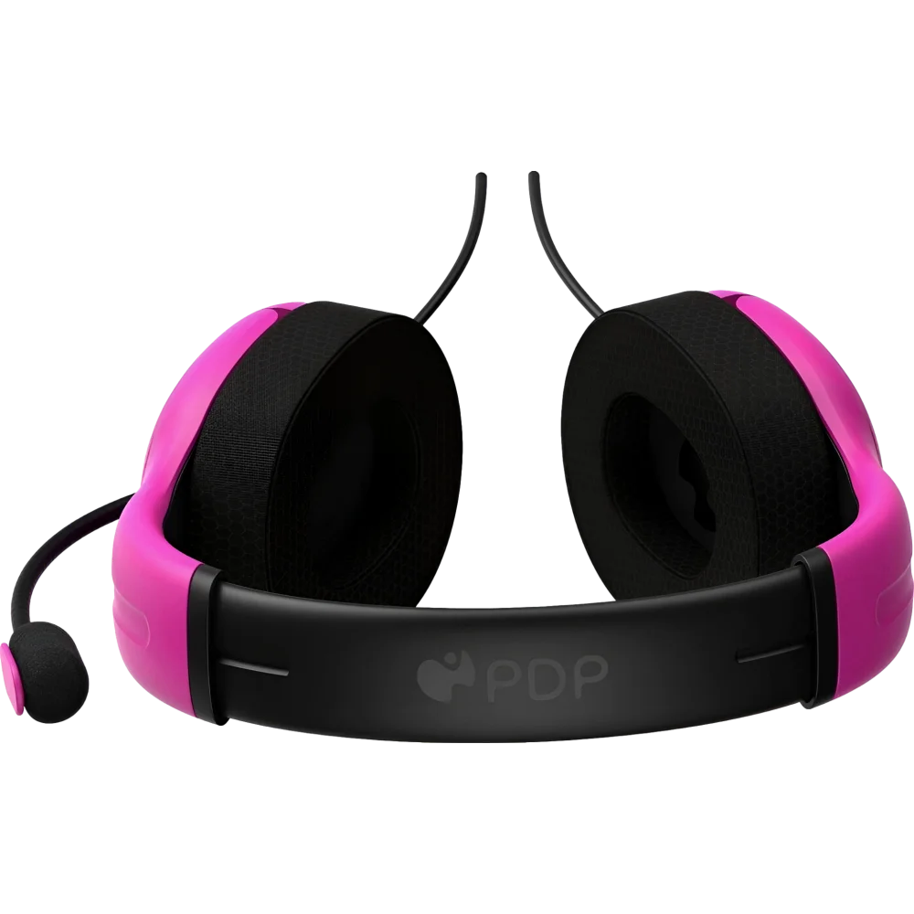 אוזניות חוטיות דגם PDP Airlite ל-PS5 בצבע ורוד מבית Turtle Beach