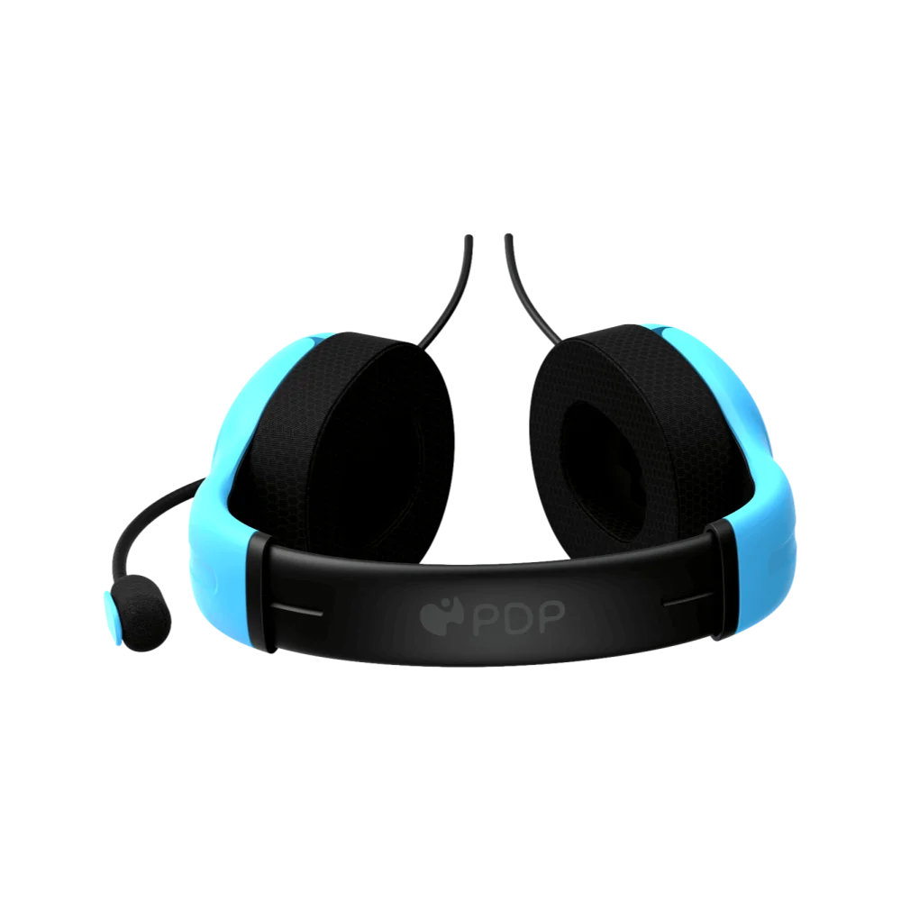 אוזניות חוטיות דגם PDP Airlite ל-PS5 בצבע כחול מבית Turtle Beach