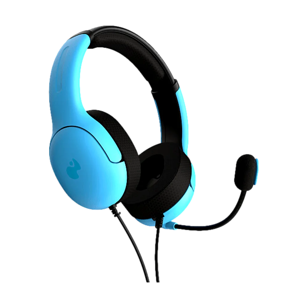 אוזניות חוטיות דגם PDP Airlite ל-PS5 בצבע כחול מבית Turtle Beach