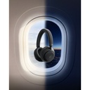 אוזניות קשת soundcore Space 2 On-Ear בצבע שחור